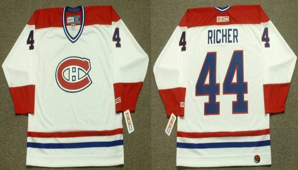 2019 Men Montreal Canadiens #44 Richer White CCM NHL jerseys